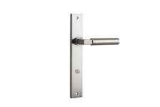 14750P85 - Berlin Lever - Rectangular Backplate - Satin Nickel - Privacy