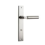 14750P85 - Berlin Lever - Rectangular Backplate - Satin Nickel - Privacy