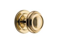 9400 - Sarlat Centre Door Knob - Polished Brass