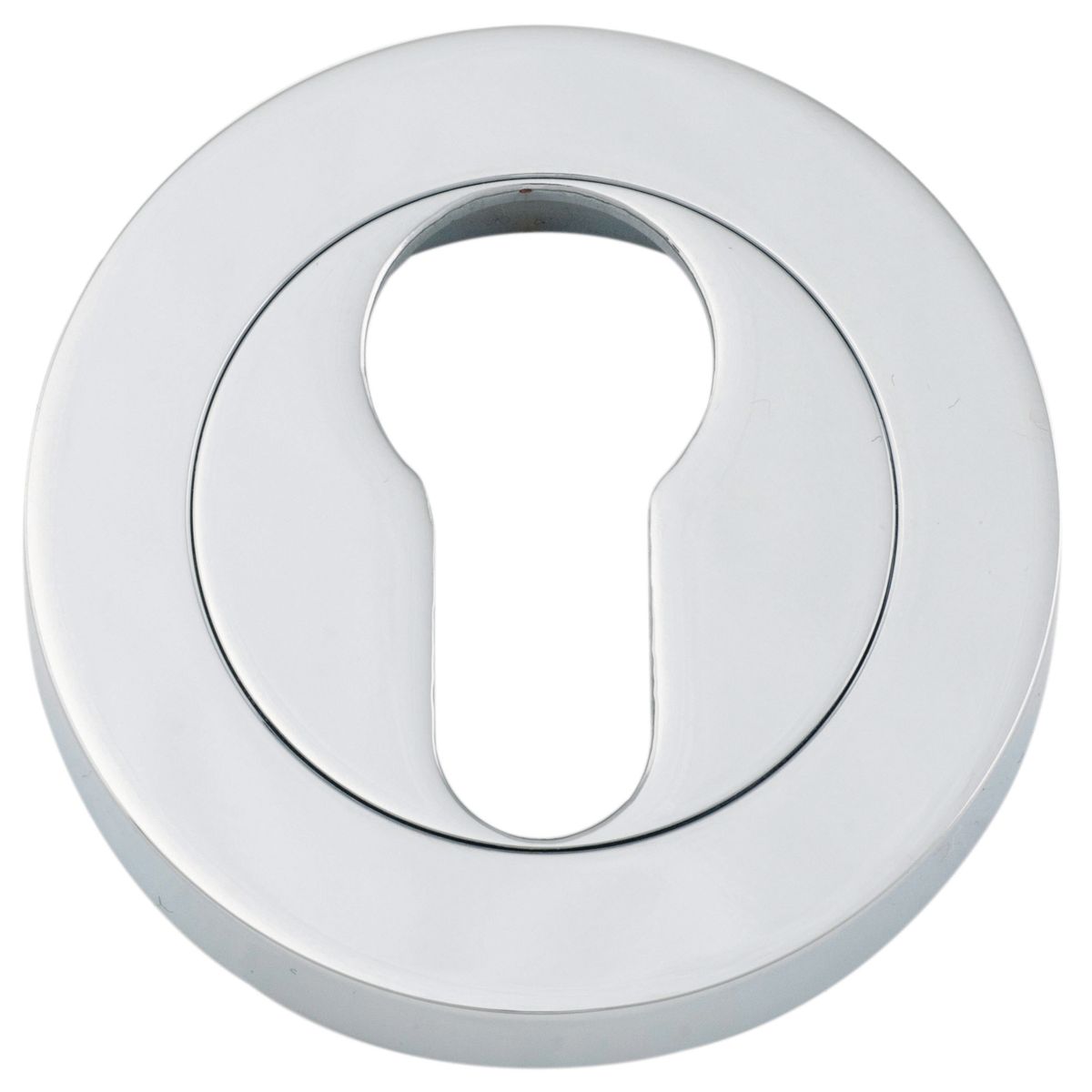 9304 - Euro Escutcheons -  Round - Polished Chrome