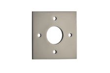 0249 - Adaptor Plate - Square - Satin Nickel