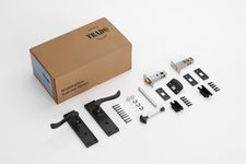 Victorian Lever - Long Backplate Privacy Set