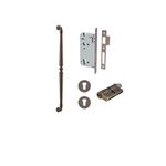 20051KENTR60KK - Sarlat Pull Handle - 600mm Entrance Kit with Separate High Security Lock - Signature Brass - Entrance