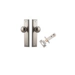 14838KPASS60 - Paddington Knob - Stepped Backplate Passage Kit - Satin Nickel - Passage