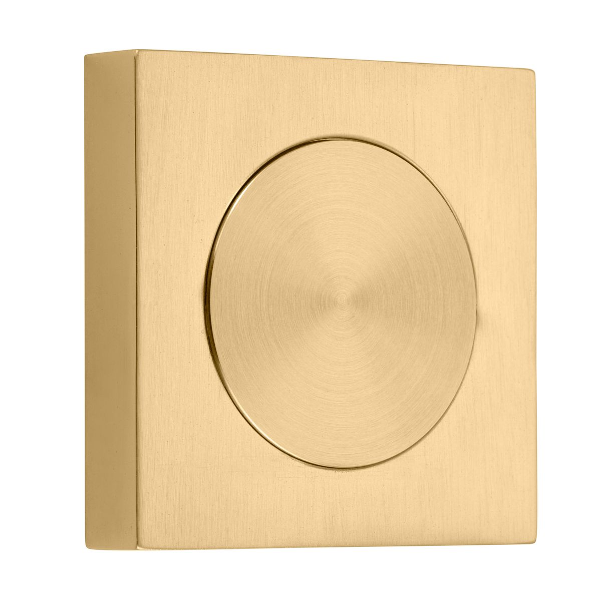 17128 - Blank Rose - Square - Brushed Gold PVD