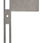 20137 - Extended 85mm Strikers - H198xW122mm - Distressed Nickel