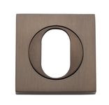 20101 - Oval Escutcheon -  Square - Signature Brass
