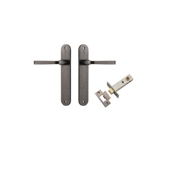 Annecy Lever - Oval Backplate Passage Kit