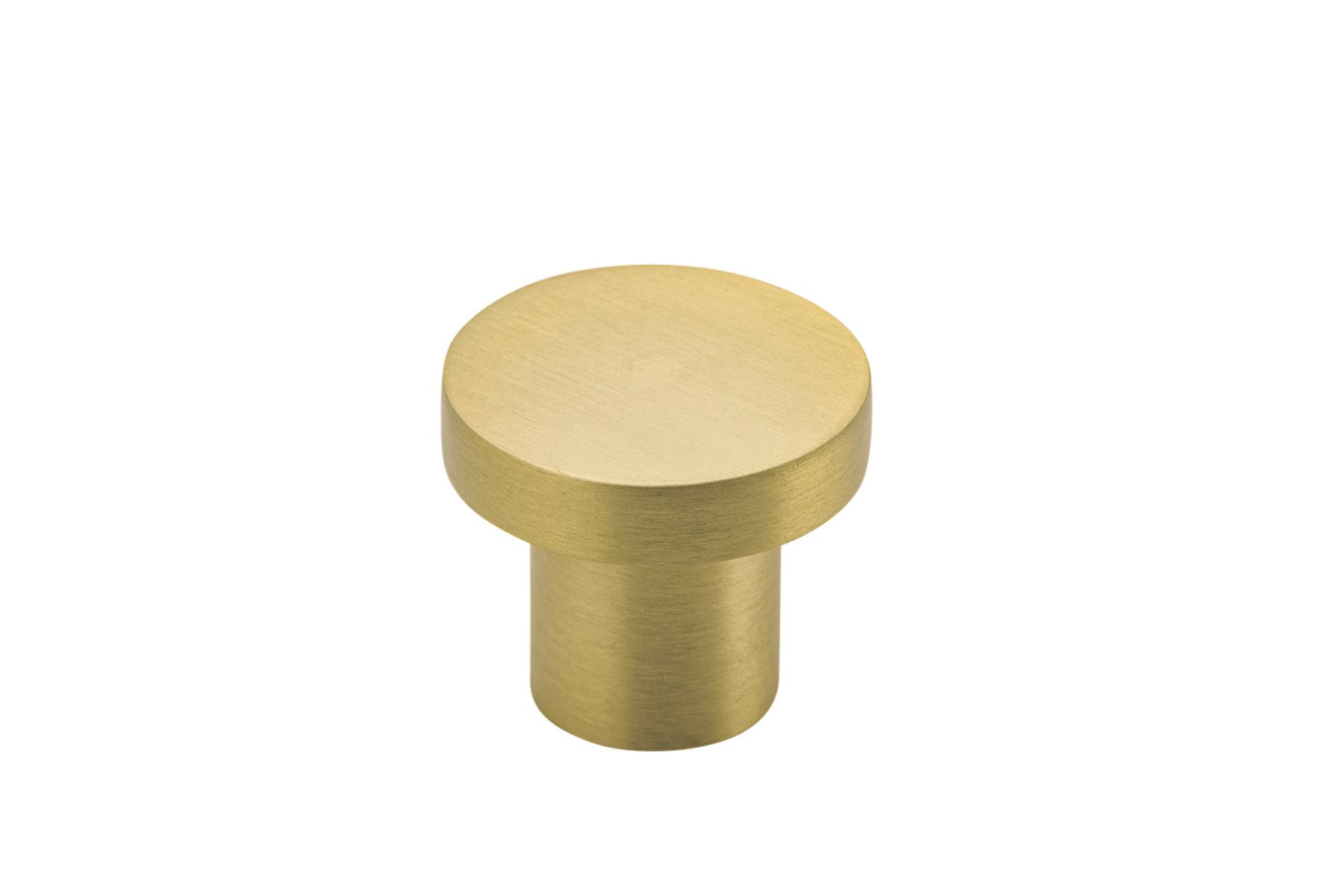 17438 - Osaka Cupboard Knob P28xD32mm - Brushed Gold PVD