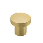17438 - Osaka Cupboard Knob P28xD32mm - Brushed Gold PVD