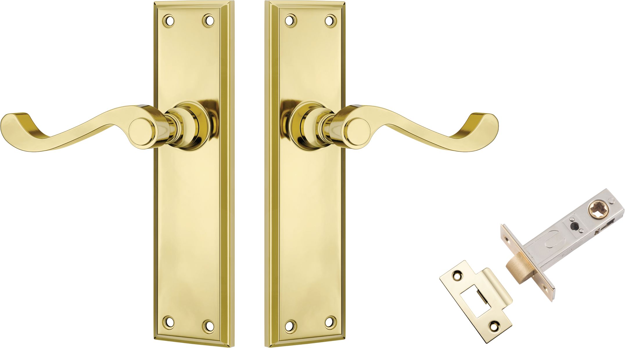 Milton Lever - Long Backplate Passage Set