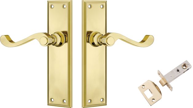 Milton Lever - Long Backplate Passage Set