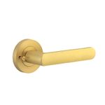 16270KIBPRIV60 - Osaka Lever - Round Rose (Inbuilt Privacy) - Brushed Gold PVD - Privacy