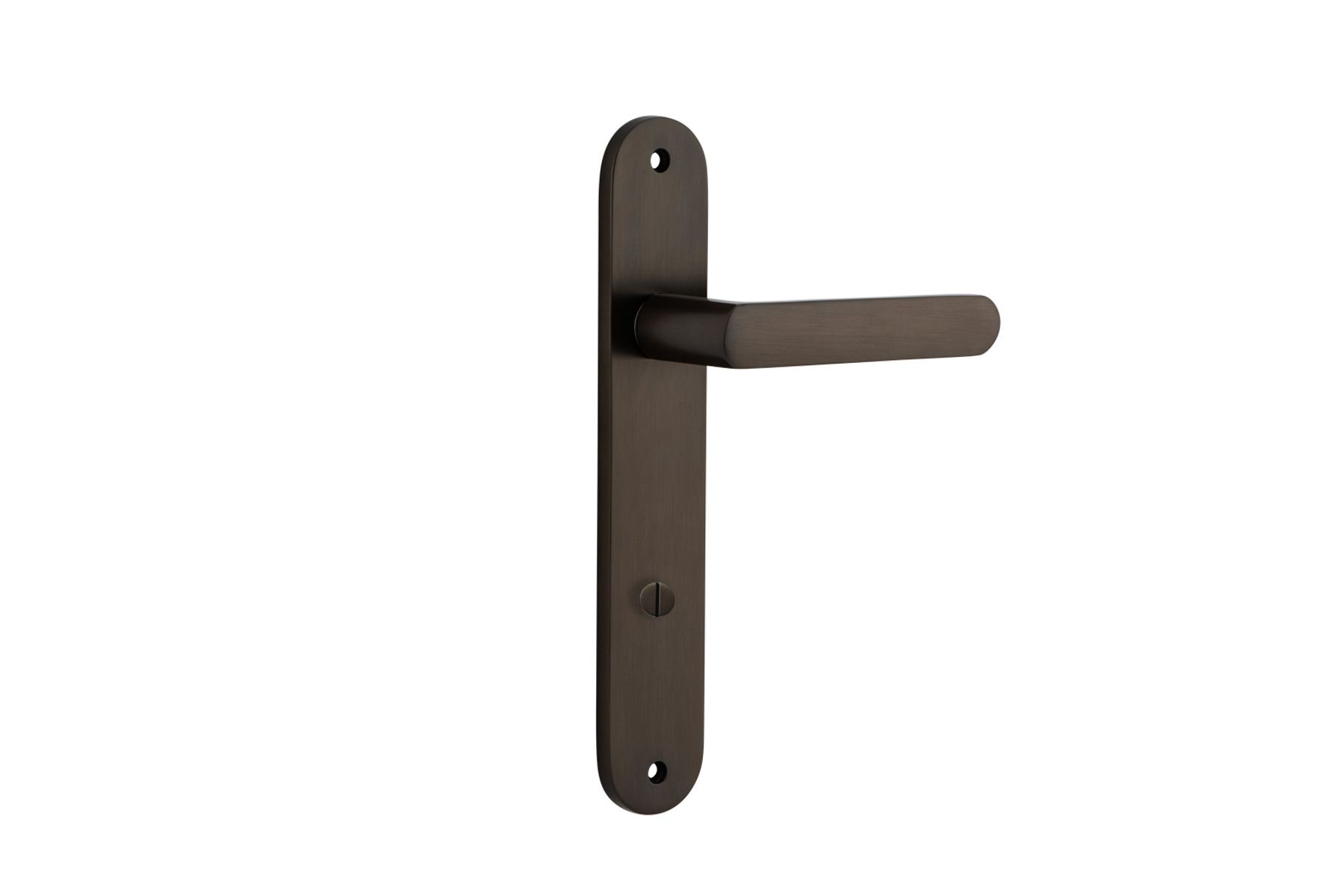 10864P85 - Osaka Lever - Oval Backplate - Signature Brass - Privacy