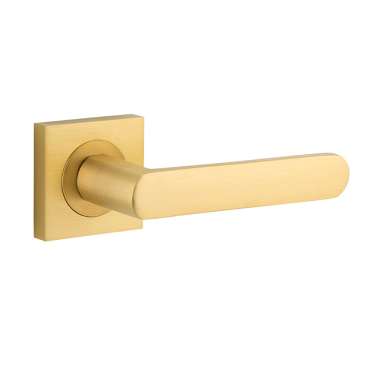 16271 - Osaka Lever - Square Rose - Brushed Gold PVD - Passage