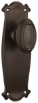 Bungalow Door Knob - Long Backplate