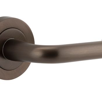Oslo Lever - Round Rose