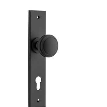 Paddington Knob - Chamfered Backplate