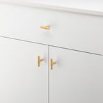 20986 - Helsinki T Cabinet Pull - Brushed Brass