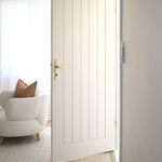 15368E85 - Osaka Lever - Chamfered Backplate - Brushed Brass - Entrance