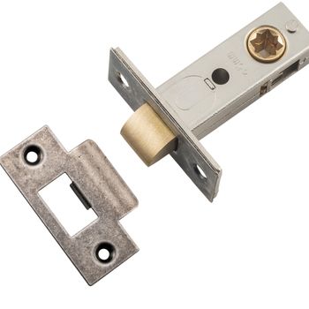 Hard Sprung Split Cam Tube Latch - 45mm Backset