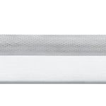 22133B - Brunswick Cabinet Pull with Backplate  - CTC320mm - Brushed Chrome