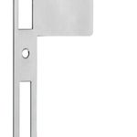 20125 - Extended 85mm Strikers - H198xW85mm - Brushed Chrome