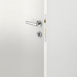 24004KENTR60KK - Puerto Lever - Round Rose Entrance Kit with Separate High Security Lock - Polished Chrome - Entrance