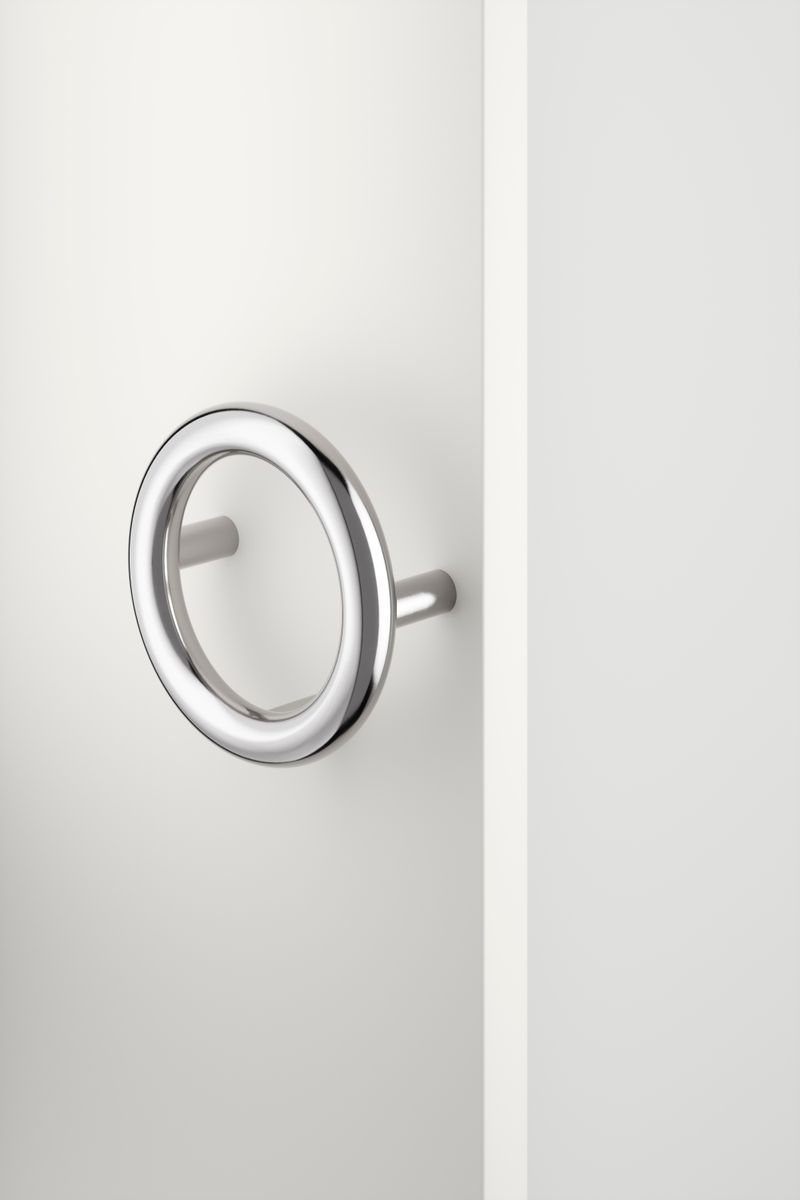 24154 - Puerto Door Pull - Polished Chrome