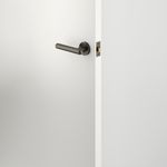 24001KPASS60 - Puerto Lever - Round Rose Passage Kit - Graphite PVD - Passage