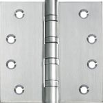 2764 - Ball Bearing Hinge - H100xW100mm - Brushed Chrome