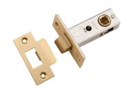 21498 - Hard Sprung Split Cam Tube Latch - 45mm Backset - Brushed Brass