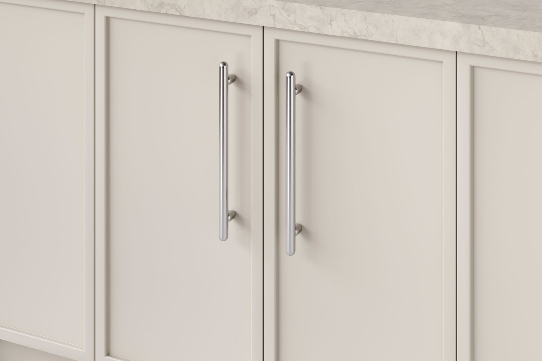 24054 - Puerto Cabinet Pull - CTC 256mm - Polished Chrome