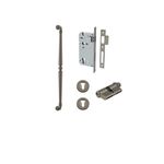 16934KENTR60KK - Sarlat Pull Handle - 600mm Entrance Kit with Separate High Security Lock - Graphite PVD - Entrance