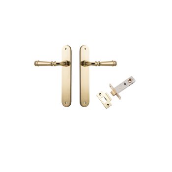 Verona Lever - Oval Backplate Passage Kit