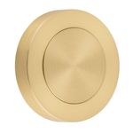 17127 - Blank Rose - Round - Brushed Gold PVD