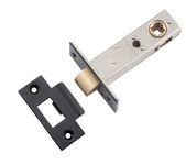 21490 - Hard Sprung Split Cam Tube Latch - 60mm Backset - Matt Black