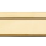 0515B - Cali Cabinet Pull with Backplate - CTC 128mm - Polished Brass