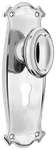 Bungalow Door Knob - Long Backplate