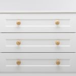 0579 - Sarlat Cupboard Knob - P32xD38mm - Brushed Brass