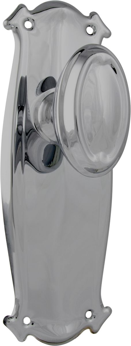 Bungalow Door Knob - Long Backplate