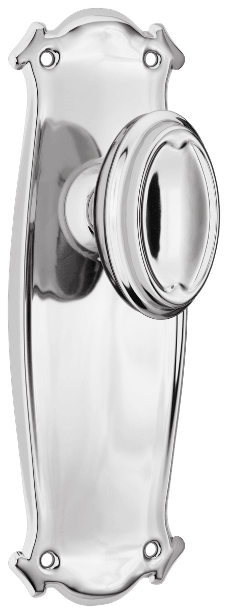 Bungalow Door Knob - Long Backplate