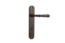 10730P85 - Verona Lever - Oval Backplate - Signature Brass - Privacy