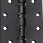 2968 - Ball Bearing Hinge - H100xW75mm - Matt Black