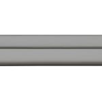 16912B - Osaka Cabinet Pull with Backplate - CTC160mm - Graphite PVD