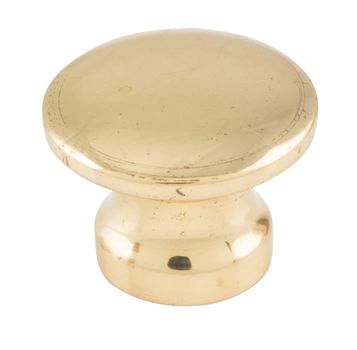 Curved Cupboard Knob - D19xP14mm
