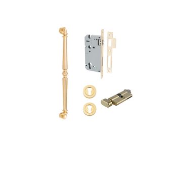 Sarlat Pull Handle - 450mm Entrance Kit with Separate High Security Lock