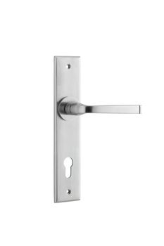 Annecy Lever - Chamfered Backplate