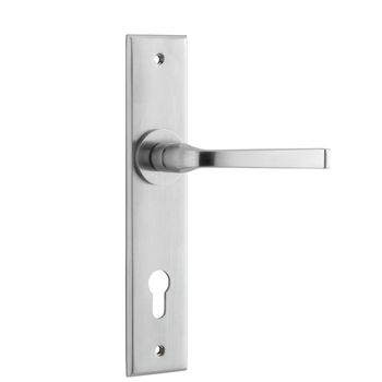 Annecy Lever - Chamfered Backplate