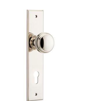 Paddington Knob - Chamfered Backplate